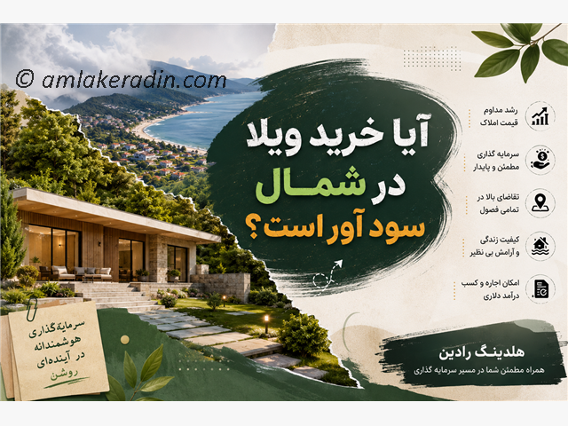 آیا خرید ویلا در شمال سود آور است؟